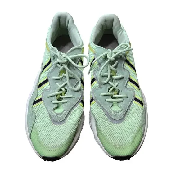 Adidas Ozweego "Glow Green" sneakers Men's Size 11.5 - Picture 7 of 9